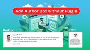 How to Add Author Box in WordPress Without Plugin in 2024