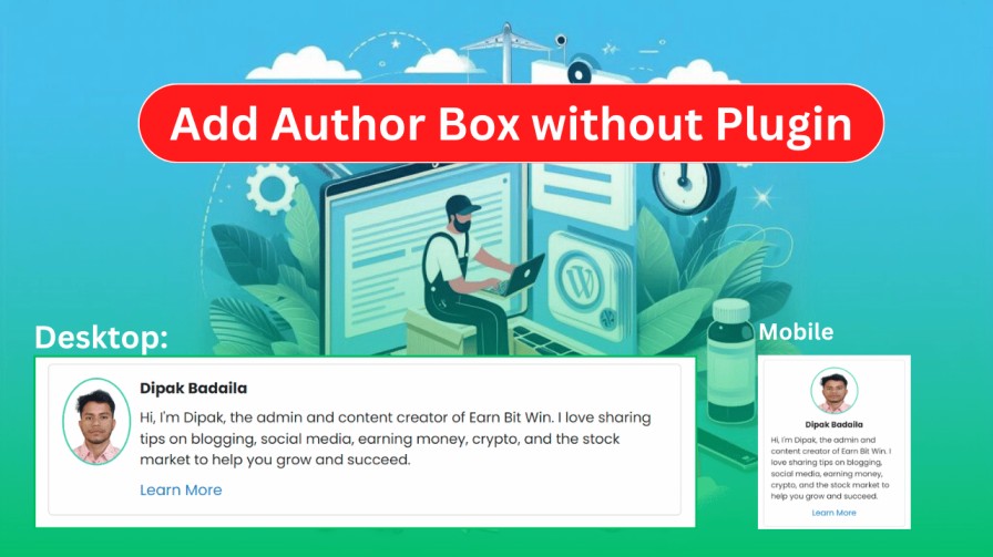 How to Add Author Box in WordPress Without Plugin in 2024