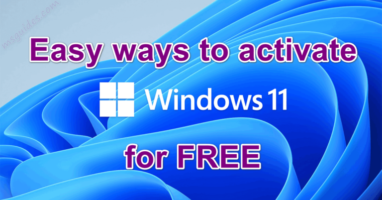 Windows 11 activation, activate Windows 11 for free, fix Windows not activated issue