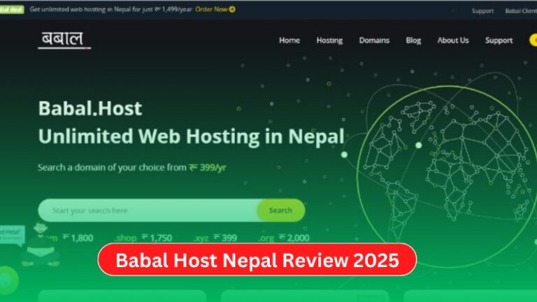 Babal Host Nepal Review 2025: Is It the Best Web Hosting Choice?